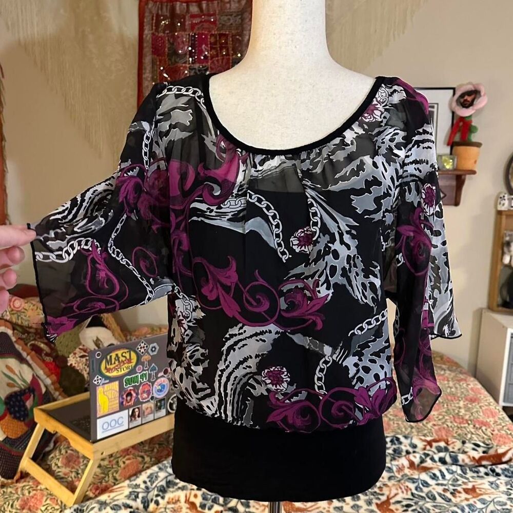 Bcx Women's multi Blouse